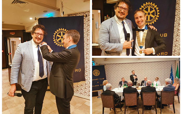 Importante onorificenza dal Rotary Milano Nord per il domese Stefano Pasquali
