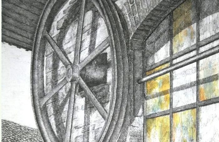 Lavorò in bulloneria, ora Giorgio Stefanetta espone le sue opere nella ex fabbrica 