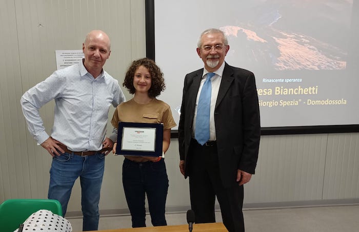 Rinascente Speranza, Teresa Bianchetti vince il concorso del liceo Spezia