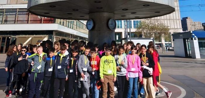 Studenti del Rosmini International Campus guide per i loro compagni a Berlino 