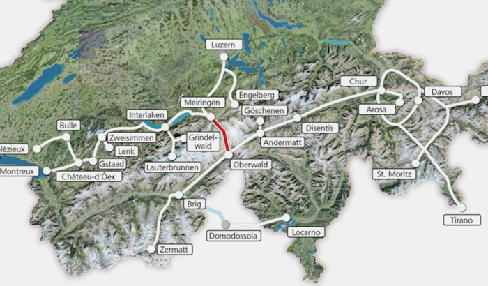 Sotto il passo del Grimsel (Vallese/Bernese): 22 km di cavi ad alta tensione 