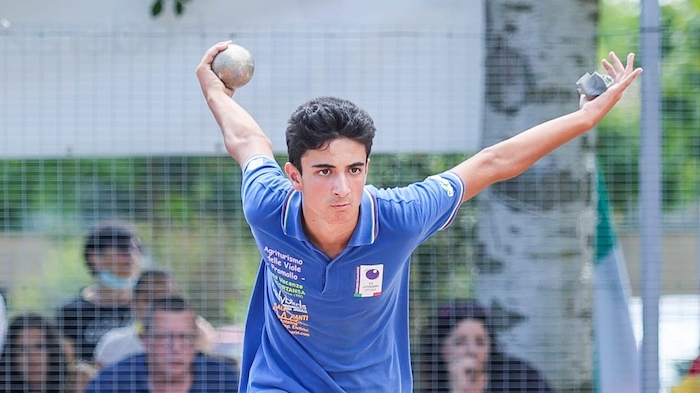 Bocce: il domese Diego Verganti oro ai master under 18 e 21 di Pinerolo 