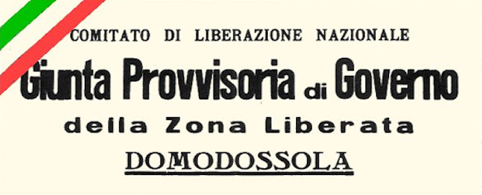 Domo: un flash mob per rendere omaggio alla Repubblica partigiana dell'Ossola