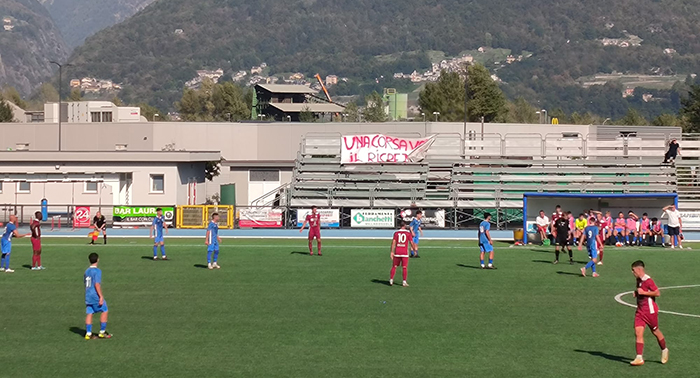 La Juve Domo recupera lo svantaggio e pareggia 1-1 col Momo al Curotti