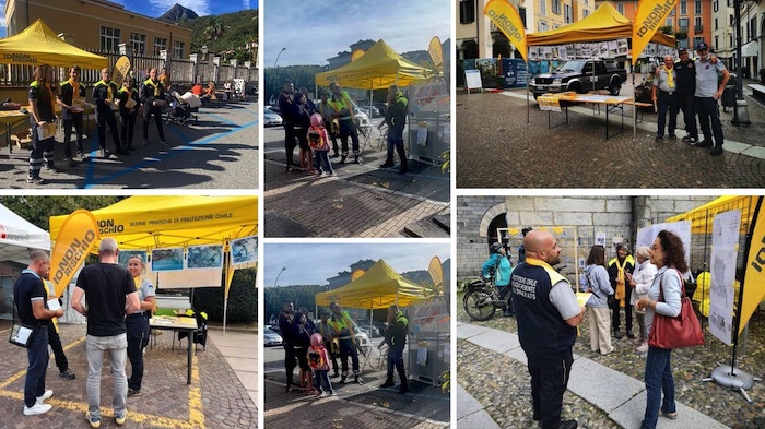 Io non rischio: le piazze della Protezione Civile per comunicare la sicurezza