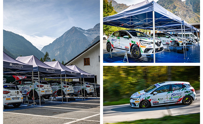 Tornano le auto da rally al lago d'Antrona, 10 auto per i test di Aci Sport Junior