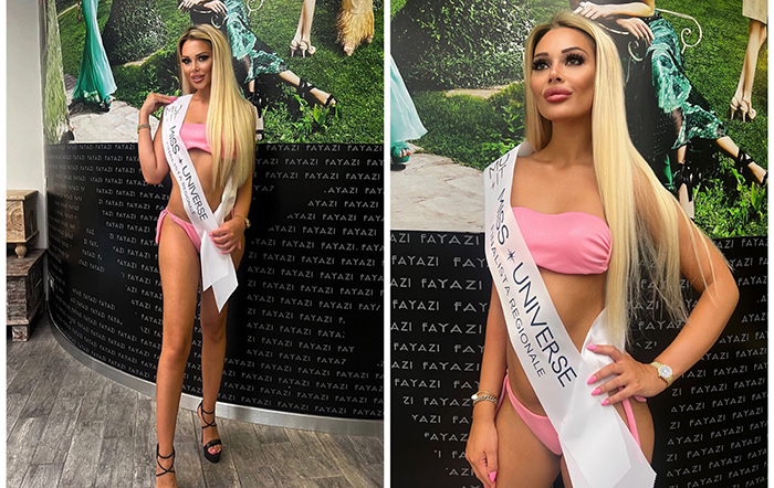 La modella ossolana Selena Russo finalista a Miss Universo Italia 2024