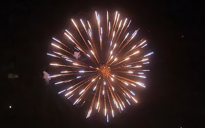 Villadossola: fuochi d'artificio per San Bartolomeo