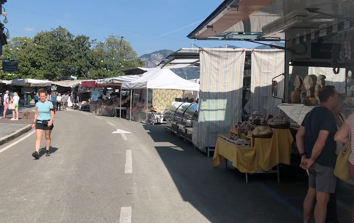 Omegna: mercato a Ferragosto 