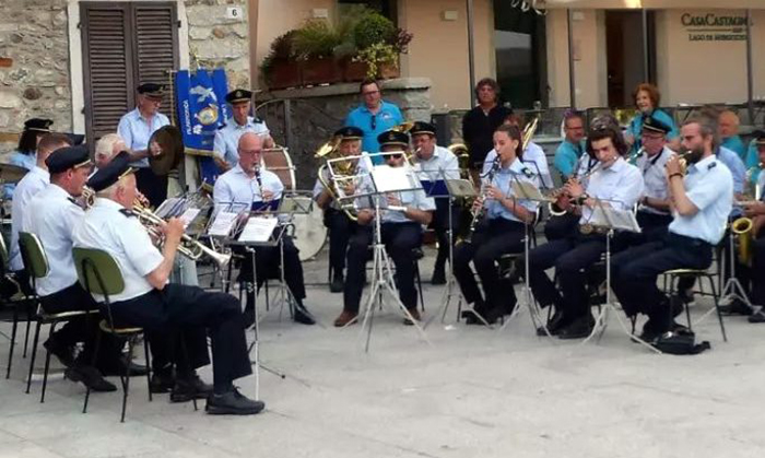 Con un concerto della banda di Bracchio si conclude "Mergozzo Si Nota"