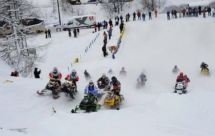 In Formazza due spettacolari prove del Campionato italiano ed europeo di Motoslitte