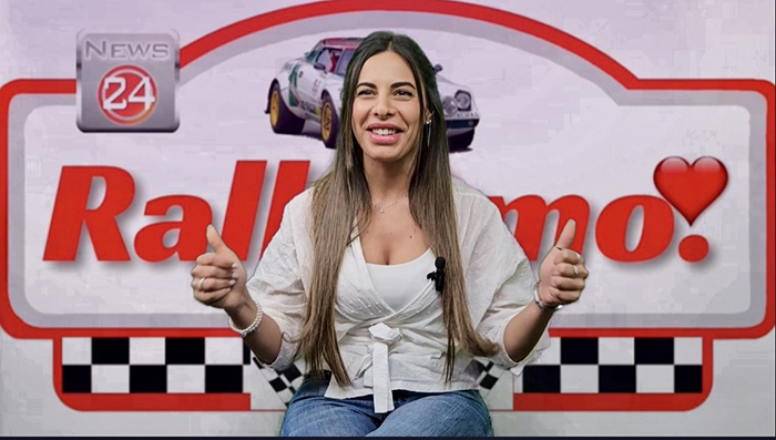 Sofia D’Ambrosio, giovane navigatrice, protagonista della nuova puntata di Rallyamo