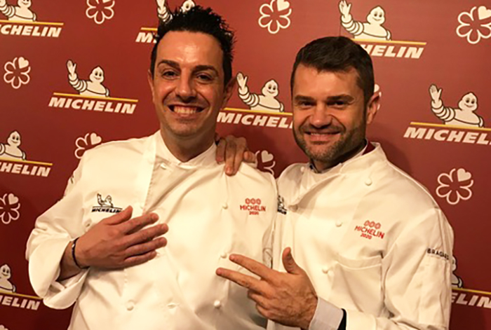 Chef Bartolucci a Parigi per l'anniversario di Jre con i migliori chef d'Europa