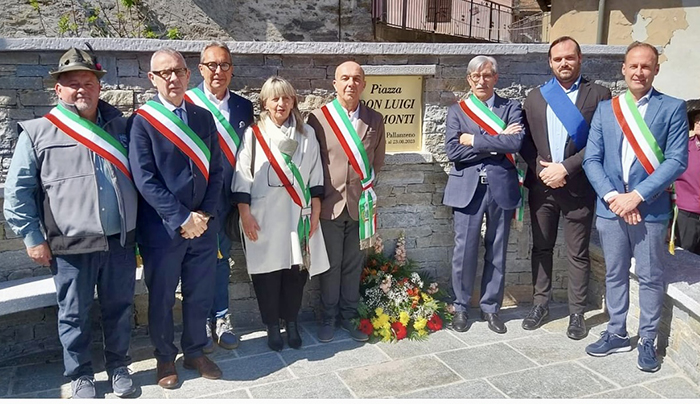 Inaugurata a Pallanzeno Piazza Don Luigi Tramonti, ricordato con affetto da tutti