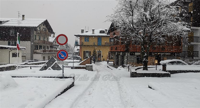 Sulle montagne ossolane è tornata la neve. Da lunedì sole e rialzo. Foto