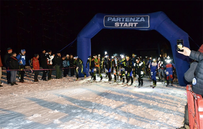 Pecetto- Belvedere: all'Epifania la notturna vertical open di sci alpinismo. Foto