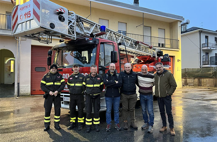 L’autoscala dei Vvf in dotazione all’Ossola è tornata. Panza: Promessa mantenuta
