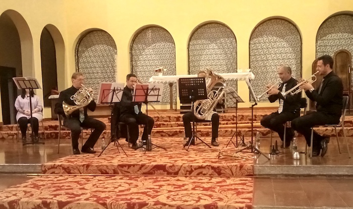 Successo alla Cappuccina per il quintetto di ottoni VeCuOs
