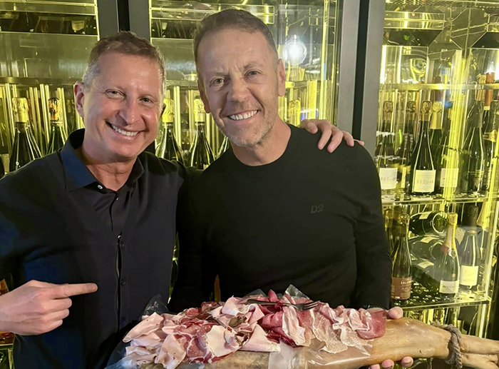 Rocco Siffredi a Verbania: visita dall'urologo Centrella e auguri per il compleanno
