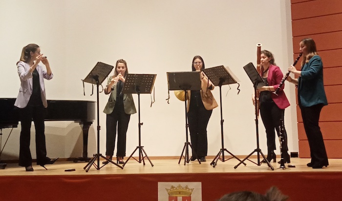 "Wind Queentet” ha aperto la 9a edizione de “La Musica in Testa”