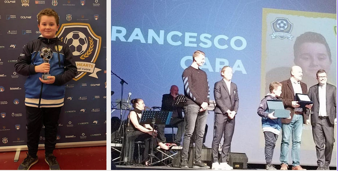 Prende gol, l'arbitro non lo assegna ma lui segnala. Premio fair play a Francesco