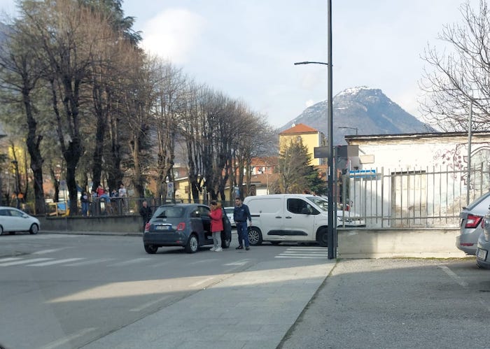 Domodossola: incidente nel pomeriggio, danni ai mezzi