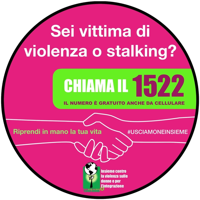 Dall’associazione Terra Donna un adesivo contro la violenza