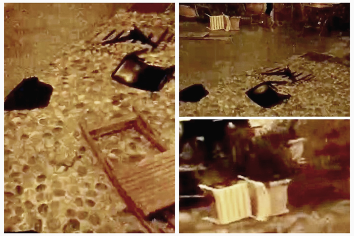 Movida vandala: lancio di sedie e arredi di bar di Piazza Mercato sabato notte