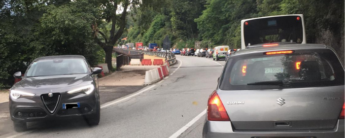 Incidente a Fondotoce, coinvolte due auto e una moto sulla statale