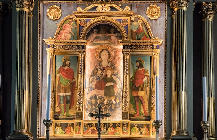 L'ensemble Simiot in concerto alla Madonna della Neve, l'affresco del santuario domese compie 650 anni 
