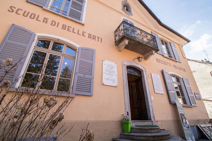 In Vigezzo per realizzare un taccuino d'artista