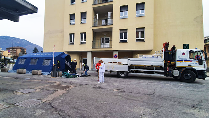 Basta emergenza covid, si smantella. 30 mila ore di lavoro in 2 anni dalla Protezione Civile Vco