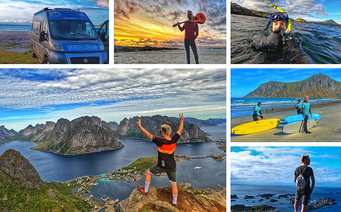 Il viaggio alle Lofoten: lo snorkeling nell’Artico dell'ossolano Paolo Achilli