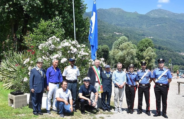 Cannobio: al Lido sventola la nuova Bandiera blu 