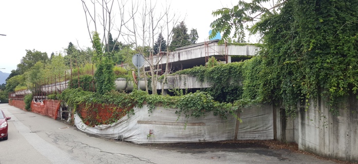 Palazzo declassato, il fallimento impugna la variante dell’ex parcheggio di via Sanzio