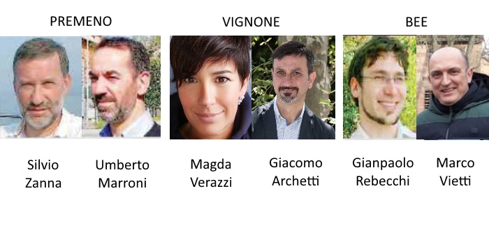 Tre coppie di candidati si contendono la collina