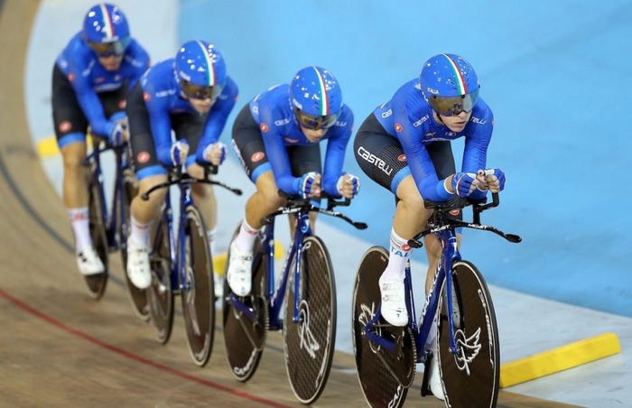 Ciclismo su pista, Italia d'argento a Glasgow 