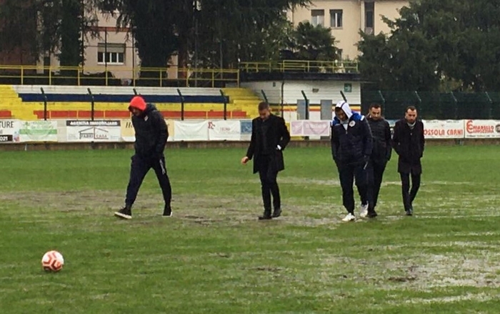 “Pedroli” impraticabile, rinviata Verbania-Bra