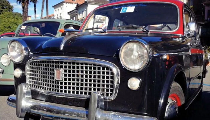 Una domenica con le auto storiche sul lungolago