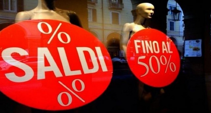 I saldi invernali da sabato 4 gennaio