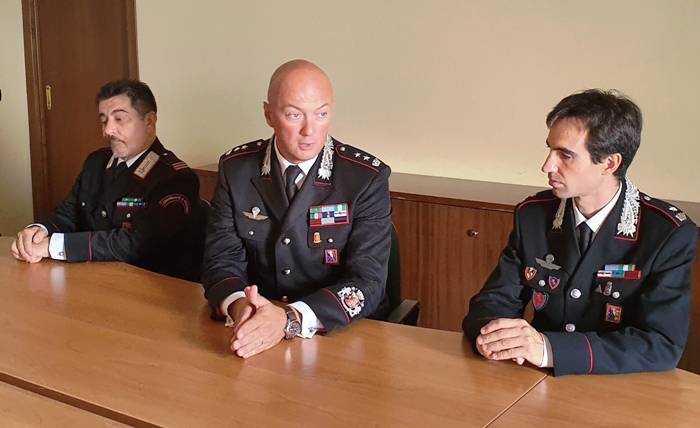 Cicognani nuovo comandante dei carabinieri del Vco: l’Arma sia più vicina ai cittadini