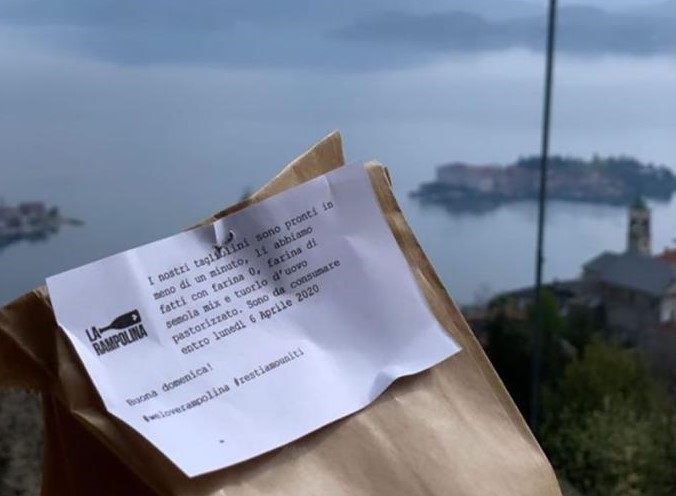 La solidarietà dei ristoratori stresiani: pizza, lasagne e insalata russa