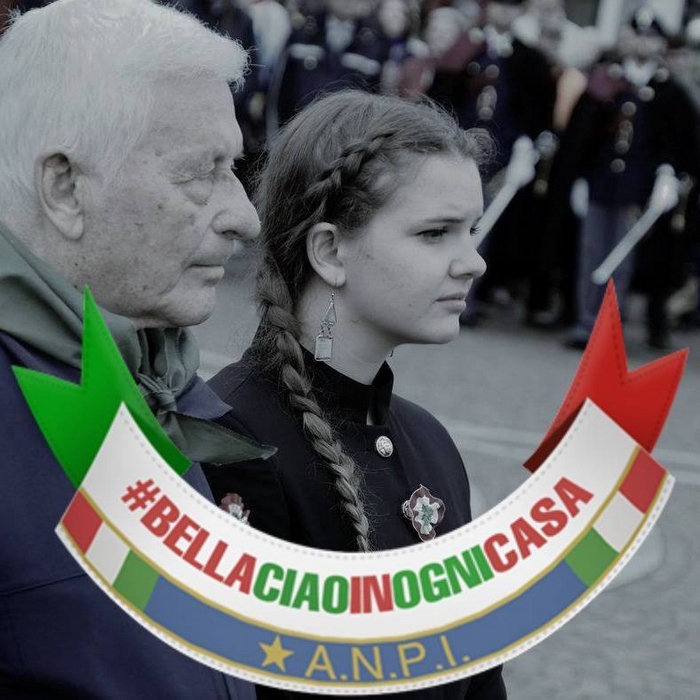 Il XXV Aprile virtuale e “Bella ciao” cantata dal balcone
