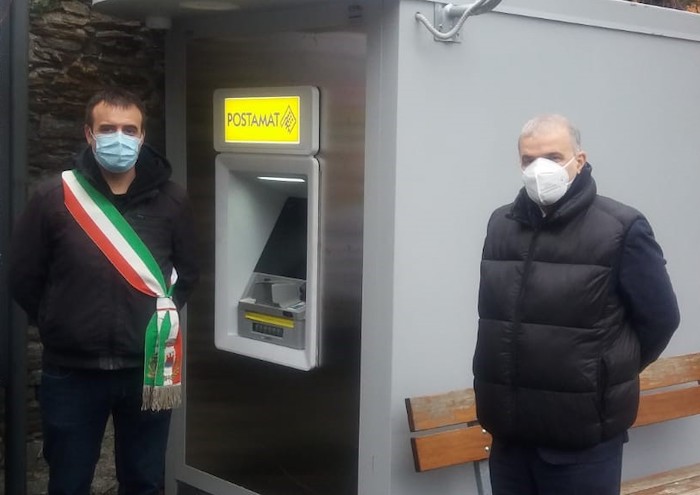 Cannero: inaugurato il nuovo Postamat