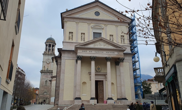 Svelata la nuova facciata della basilica di San Vittore