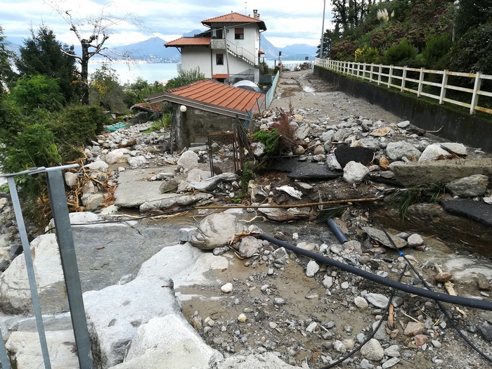 Baveno, in sicurezza il torrente esondato a ottobre