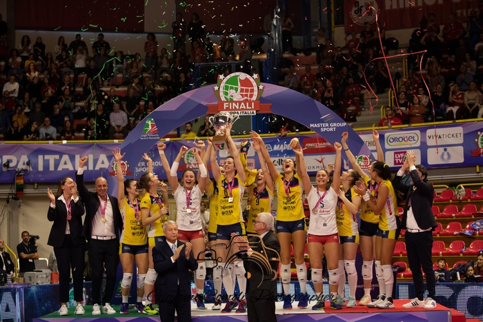 Volley, Conegliano (ri)vince la Coppa Italia: è triplete (foto)