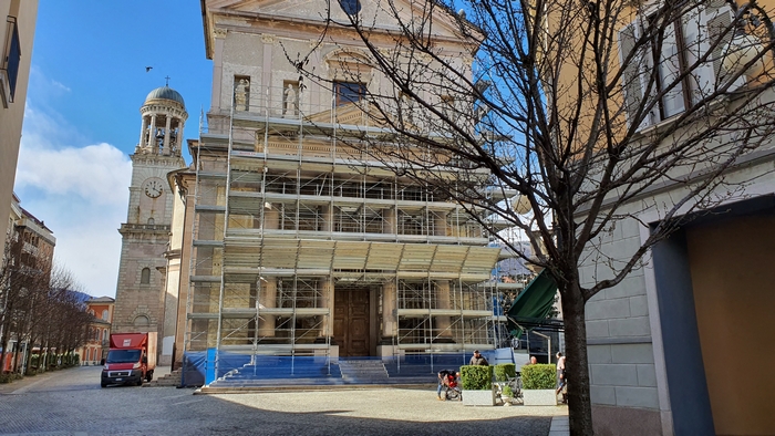 Riparte il restauro di San Vittore: lavori anche alla facciata
