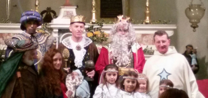 I Re Magi a Vedasco nella processione del centenario