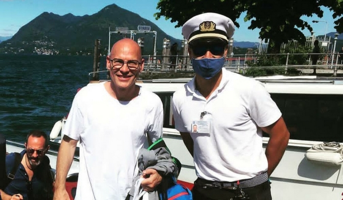 Un campione di Formula Uno sul Verbano: Villeneuve in vista alle Isole